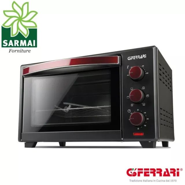 Forno Fornetto Elettrico Ventilato 28Lt Antiaderente G3Ferrari G10132 Il Moro