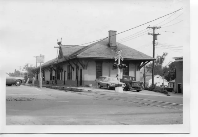 2CC989 RP 1960s DELAWARE & HUDSON RAILROAD STATION GRANVILLE NY