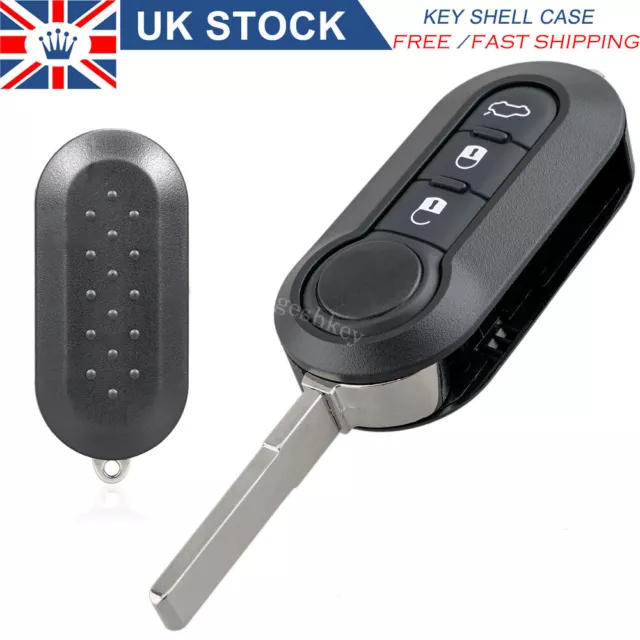 for Peugeot Boxer Citroen Jumper Relay Nemo 3 Buttons Remote Key Fob Case Shell