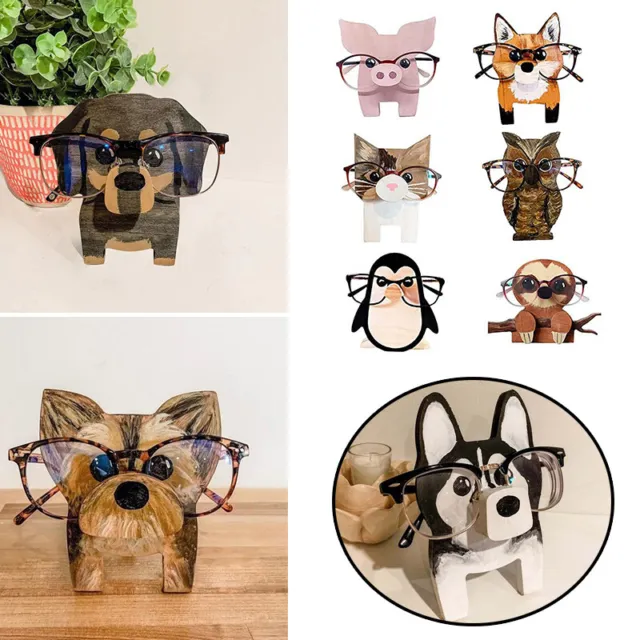Eyeglass Retainers Sunglasses Accessories Animal Glasses Holder Display Creative