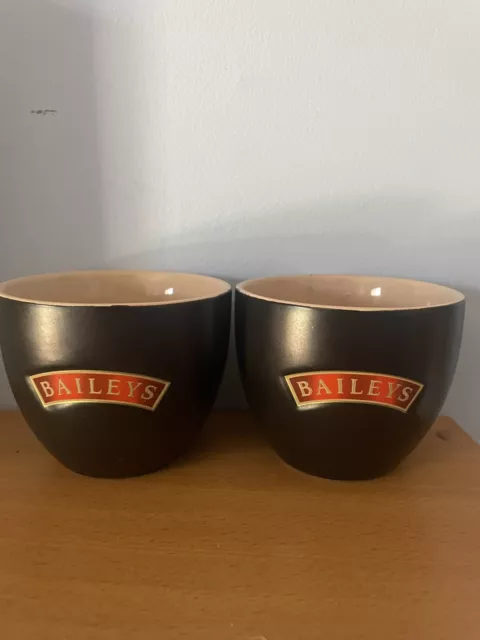 2 x Baileys Irish Cream Bowls / Cups