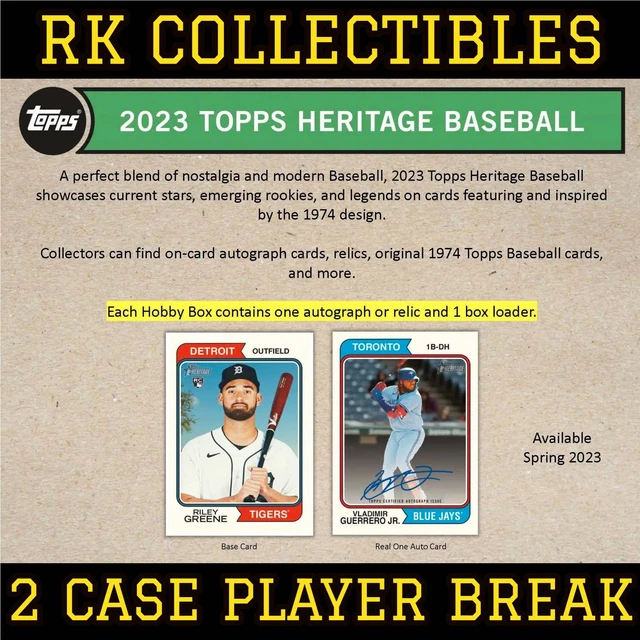 SHOHEI OHTANI 2023 Topps Heritage 24 Box 2 Case Player Break Angels 2.