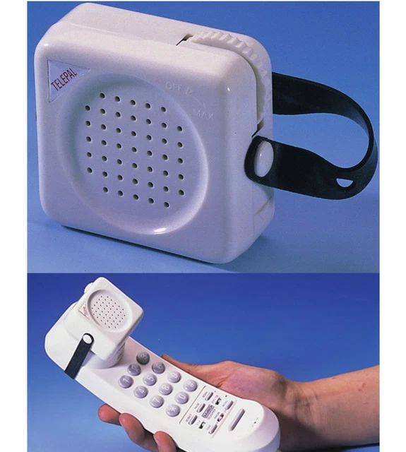 AMPLIFICATORE PER TELEFONO FISSO CORDLESS alza volume suono