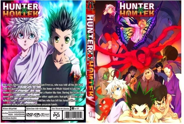Hunter x Hunter (2011) Complete Series DVD Episode 1 - 148 Anime Box Eng  Subs