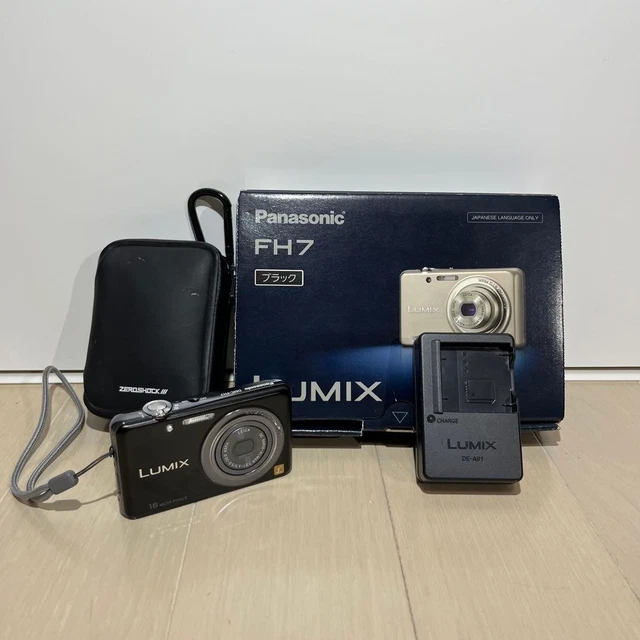 PANASONIC LUMIX FH-7 negro EUR 149,36 - PicClick ES