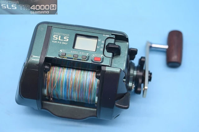 Moulinet électrique Shimano Digitana SLS Dendoumaru 3000EV – Eau Salée, Testé, Pour Homme