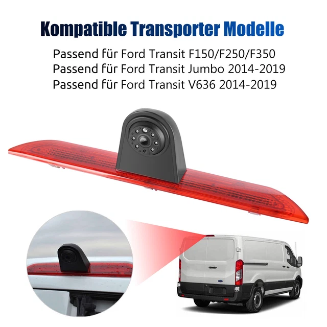 RÜCKFAHRKAMERA FÜR FORD Transit Tourneo Custom MK8 7 V363 150 250 3.Bremsleuchte EUR 49,99