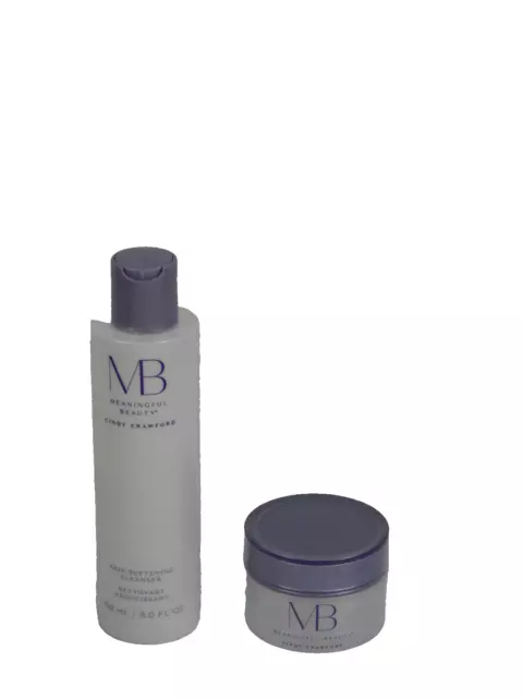 MB Meaningful Beaty by Cindy Crawford Nacht Creme & Skin Softening Cleanser