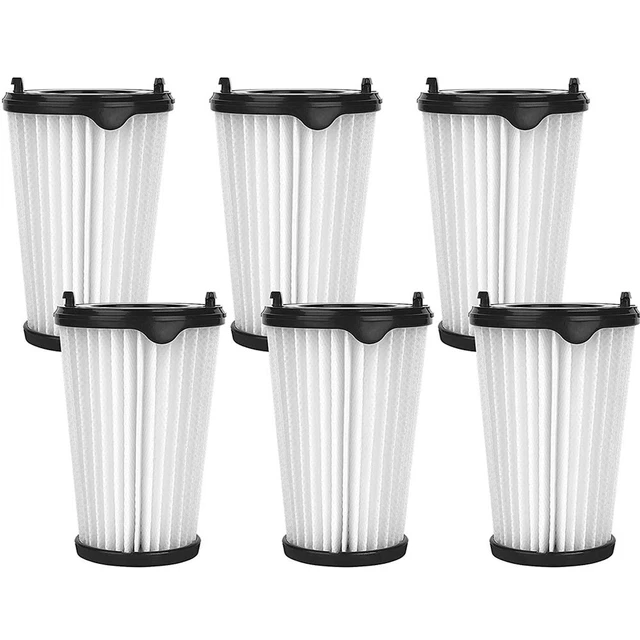 Kit Entretien Aspirateur 6 Filtres HEPA + 1 Brosse Pour Aspirateur AEG Ergorapido CX7 - Compatible AEF150 Accessoire Entretien Aspirateur