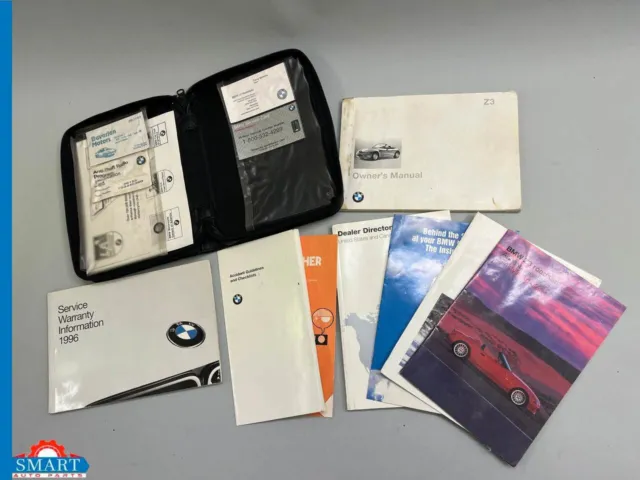 Bmw Z3 Roadster Owner's Manual Book With Case Set 96-99 Oem