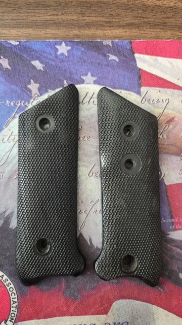 thumbnail image 2 of Ruger Mark I Pistol Grips - Smooth Graphite Black Plastic, A54 Frame 2 of 6