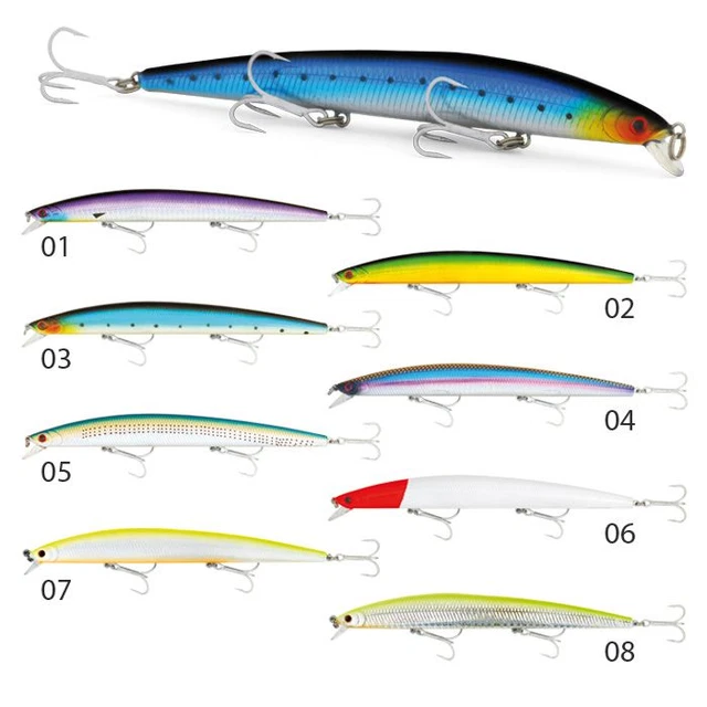 Artificiel Hbait 140 Coul 01 Apia Minnow Leurre Japon Señuelo