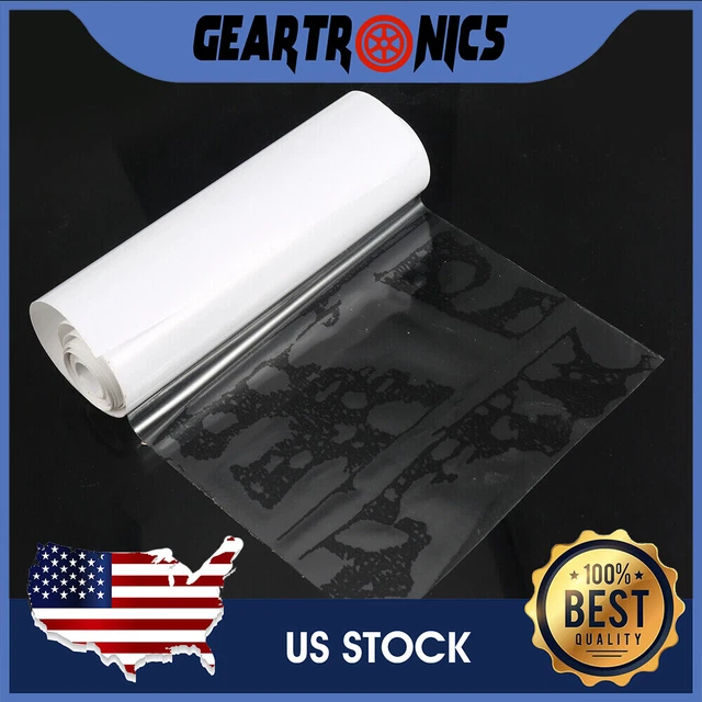 Clear Door Sill Edge Paint Protection Vinyl Cover Film Sheet 6'' x 60" Universal