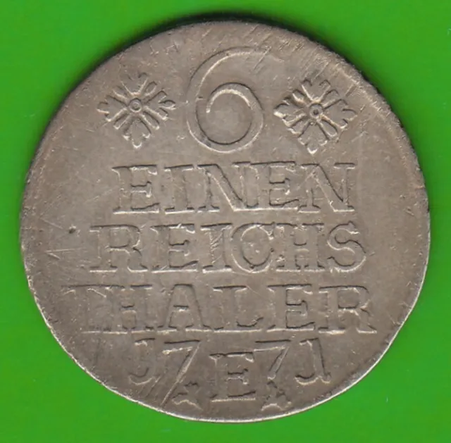 Münze Preußen 1/6 Taler 1771 E Königsberg Friedrich II. der Große nswleipzig