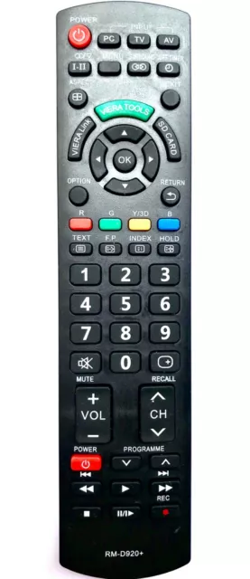 New Universal Replacement Remote Control for Panasonic Viera TV GUIDE / SMART