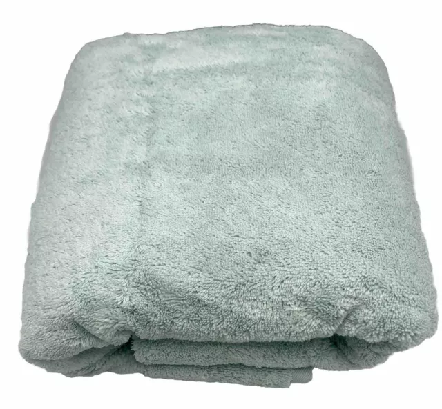 Wamsutta Collection 100% Egyptian Cotton 30x58 inch BATH Towel -Sea Glass