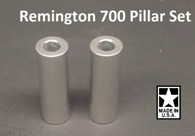 Remington 700 Aluminum Pillars DIY Stock Pillar Bedding M-700, ADL, BDL