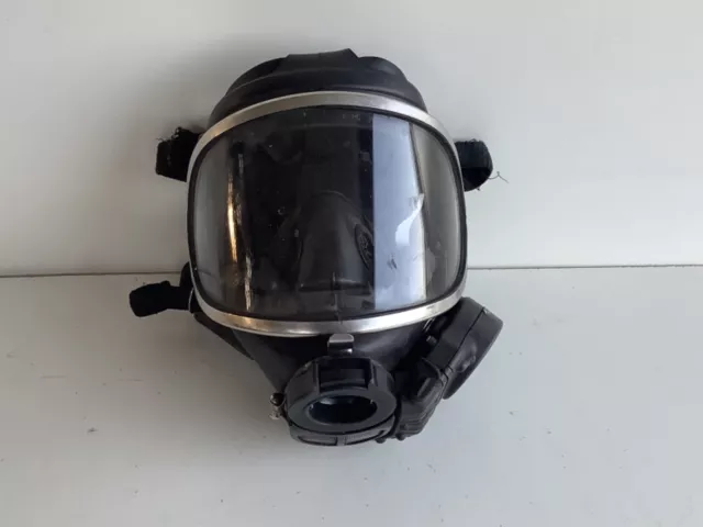 DRAGER PANORAMA NOVA SCBA Gas Mask Full Face Respirator HUD Voice Amp #9