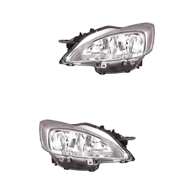 Lot De 2 Phares Halogènes H7 Pour VW Golf 5 (2003-2008) - Avec Moteur De Réglage LWR - Qualité OEM