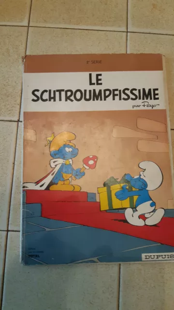 Bd Collector 1970 Le Schtroumpfissime