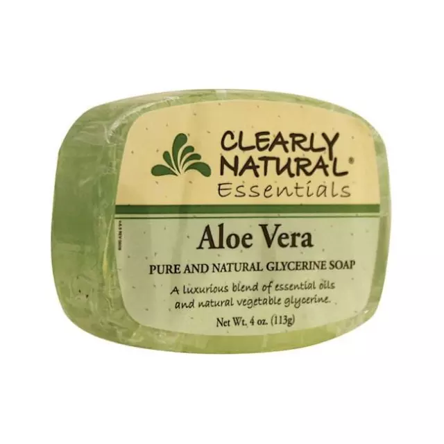 Clearly Natural Aloe Vera Glycerin Soap 4 oz Bar(S)