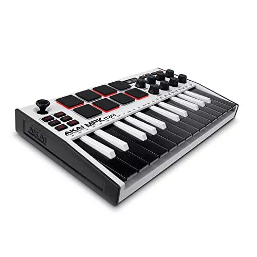 Akai Pro MIDI Keyboard 25 Keys USB MPK mini mk3 White