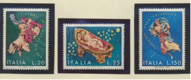 Italy Stamps Scott #1080 To 1082, Mint Never Hinged