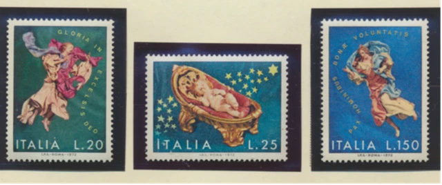 Italy Stamps Scott #1080 To 1082, Mint Never Hinged