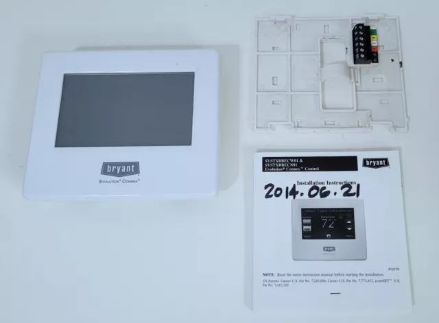 Bryant Evolution Connex Thermostat SYSTXBBECW01 Bryant Evolution Connex Thermostat SYSTXBBECW01