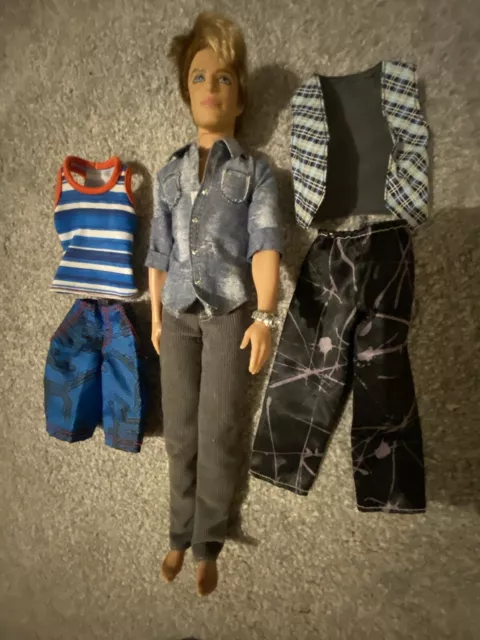 Barbie Boyfriend KEN With Rooted Hair. 2009 Mattel