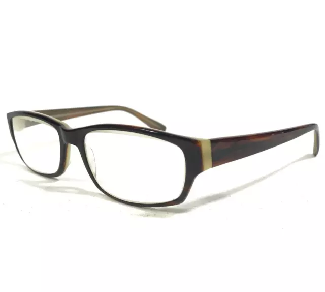 Oliver Peoples Brille Rahmen Boon 008 Brown Schildplatt Rechteckig 55-17-135