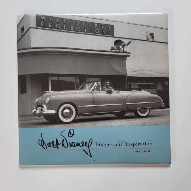 VINTAGE WALT DISNEY 1996 Calendar Images and Inspiration New Unopened  $19.95 - PicClick