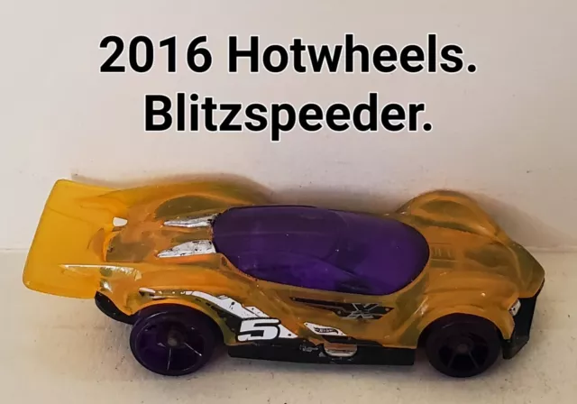 Carro Hot Wheels X-racers - Track Stars Blitzspeeder 20/250 C4982