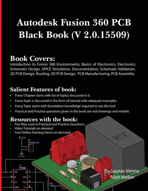 Gaurav Verma (u. a.) | Autodesk Fusion 360 PCB Black Book (V 2.0.15509) | Buch