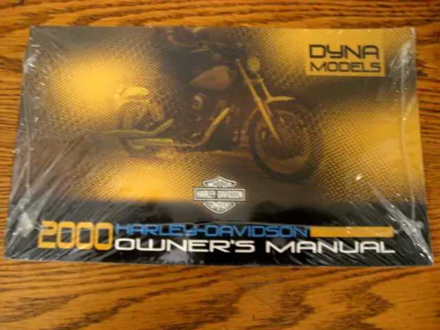 2000 Harley-Davidson Dyna Owner's Owners Manual Super Glide Low Rider Fat Bb NEW