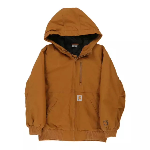 Age 10-12 Carhartt Jacket - Medium Beige Cotton