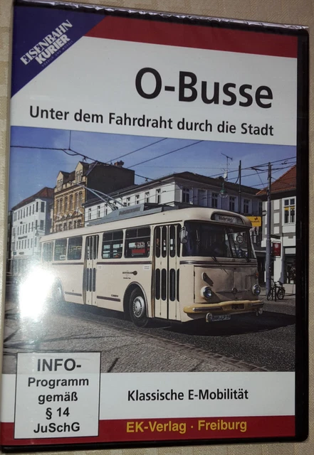 O-Busse Unter dem Fahrdraht durch die Stadt:  EK 8650  Neu  DVD