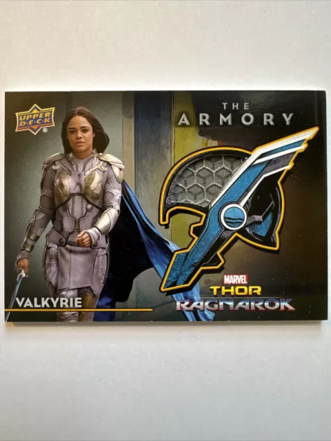 2017 Upper Deck Marvel Thor Ragnarok The Armory Memorabilia Valkyrie #AS-6