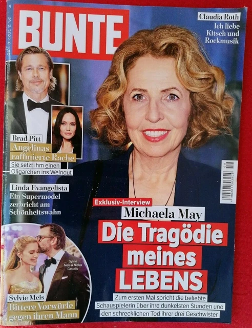 Zeitschrift BUNTE (Michaela May, Fritz Wepper, Ochsenknecht, Mode, Adel)