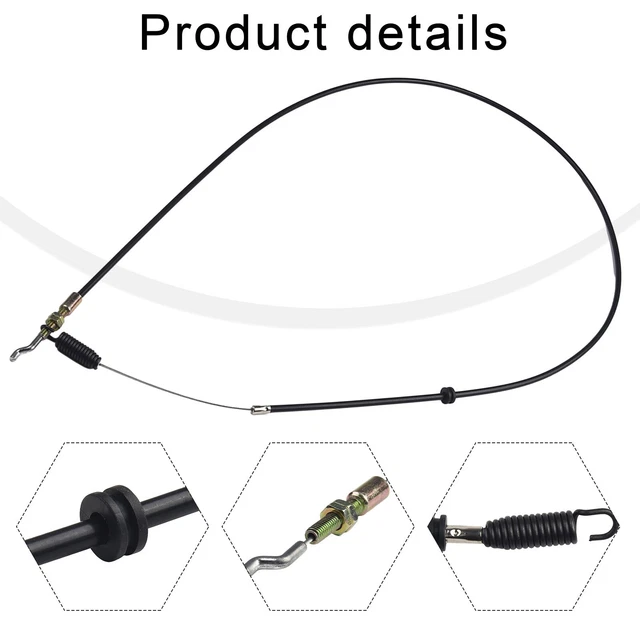 Effortless Installation Cable for Bowden Cable 464 484 534 TR 81001143 Mowers