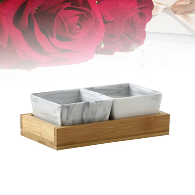 Ciotola caramelle creativa piatto frutta nordica in marmo ceramico speziato snack