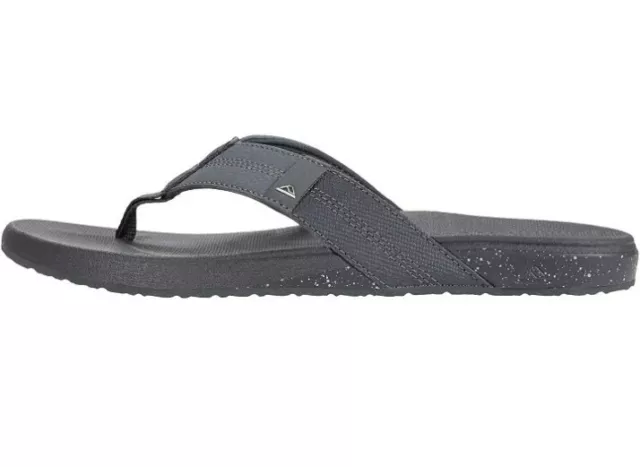 Men's Shoes Reef CUSHION PHANTOM Flip Flop Sandals DARK GREY Size 10