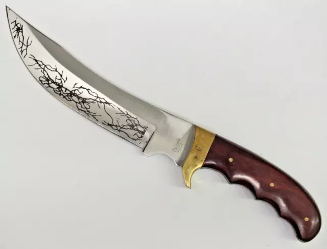 Custom Made CASCADE USA Fixed Blade Knife Hunting Survival 6.25" Blade 12.5" L