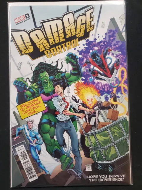 Damage Control #1 Robson Variant Marvel 2022 VF/NM Comics