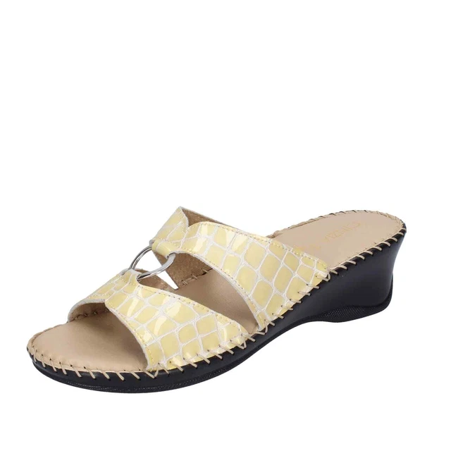 Chaussures pour Femmes CINZIA SOFT 38 Ue Sandales Beige Vernis BD347-38