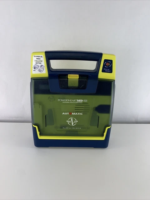 Cardiac Science Powerheart AED G3 NO BATTERY [UNTESTED] **PARTS ONLY!