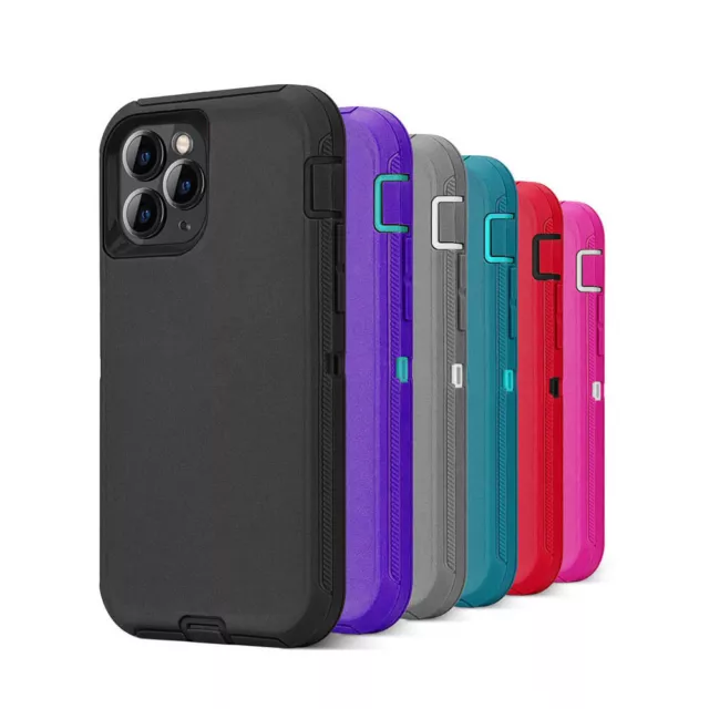 Heavy Duty Shockproof Cover Case For Apple iPhone 15 Pro Max 14 13 12 11 XR XS