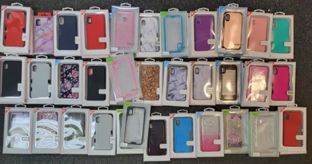 For Samsung Galaxy A10e Phone Case lot of 10- wholesale-bulk resale-mixed styles