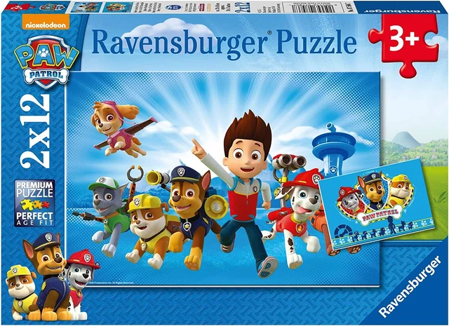 Ravensburger - Puzzle 2x12 Pezzi Sam il Pompiere | bXBl