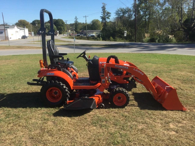 2021 Kubota BX2380 4X4 Loader Mower Tractor with Only 42 Hours